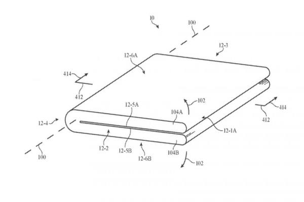 苹果新专利曝光，带来全触控折叠iPhone的想像。