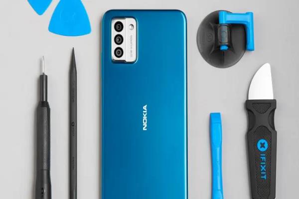 诺基亚（Nokia）即将推出新款NokiaG22智慧手机，搭上“维修权”风潮，让使用者能自行维修。撷自HMDGlobal网站