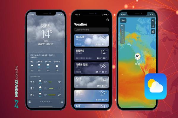 iOS 15天气全面解析：iPhone下雨提示、气温、紫外线、空气品质