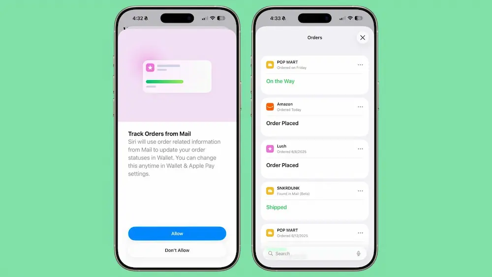 iOS 26钱包订单追踪：整合购物资讯，自动更新配送状态