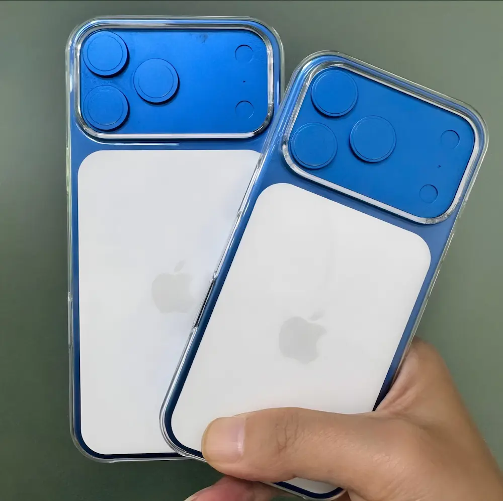 苹果iPhone 17 Pro透明保护壳新设计