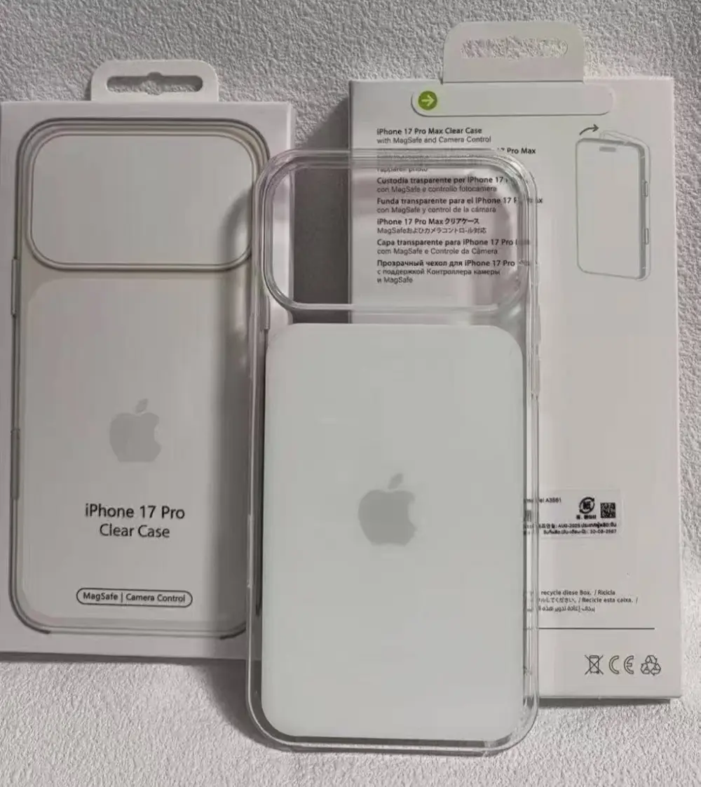 苹果iPhone 17 Pro透明保护壳新细节